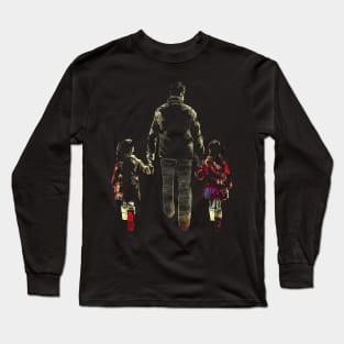 Father and Daughters Long Sleeve T-Shirt